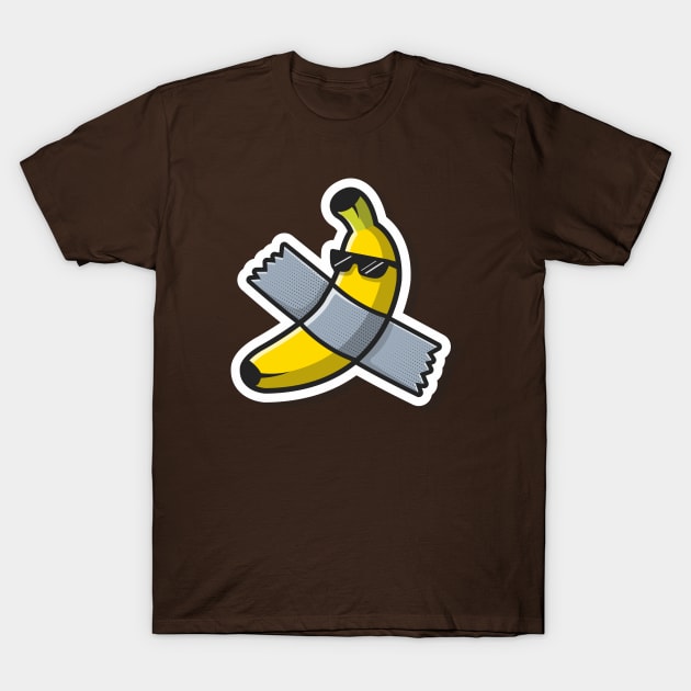 Cute Banana Art Using Glasses T-Shirt by Catalyst Labs